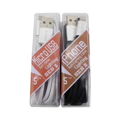 GEN2 IPHONE/ SAMSUNG CHARGING CABLES 1CT